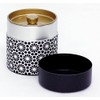 Kotodo Takahashi Seisakusho Tea Caddy KuroTO Komon Flat 3.5 oz
