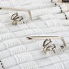 Heavy Duty Metal Curtain Drapery Hooks (50 Pack) Curtains, Drapes,