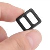 sourcing map Plastic Schoolbag Webbing Adjustable Fastener Buckle 10mm Strap