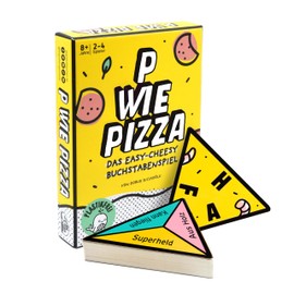 Big Potato P wie Pizza: Family Word Game | Great Card Game for Adults and Children | From 8 Years | Travel Game, Holiday Game
