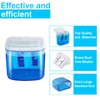 DOETYD 4pcs Pencil Sharpener 4 Color Dual Holes Manual Sharpener