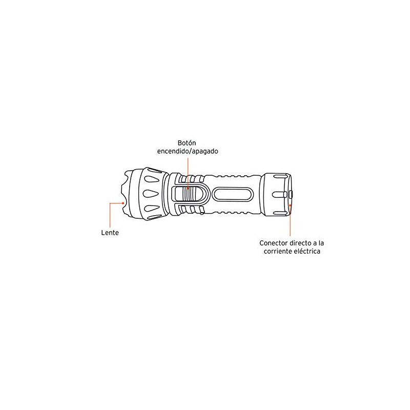 Linterna Recargable De Led 21 Lúmenes Ultra Ultracraft
