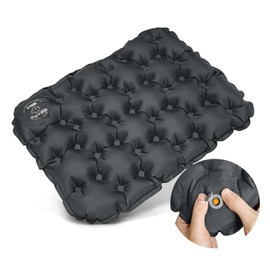 ETROL Inflatable Seat Cushion, Portable Lightweight Travel Air Seat Cushion - 17.3 x 13.4 x 2 inches, Moisture and Water Resistant Camping Chair Mat for Outdoor Office Stadium Bleach Aeroplane Car