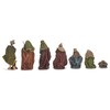 Kurt Adler 3.5-Inch Resin Nativity, 7-Piece Set, Multicolor (N1028)
