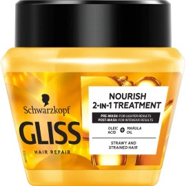 Mascarilla Capilar Gliss Oil, Sérum Nutritivo De Queratina,