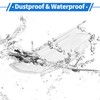 RATCHROLL Headlight Lens Cover Headlight Headlamp Lense Clear Lens Cover