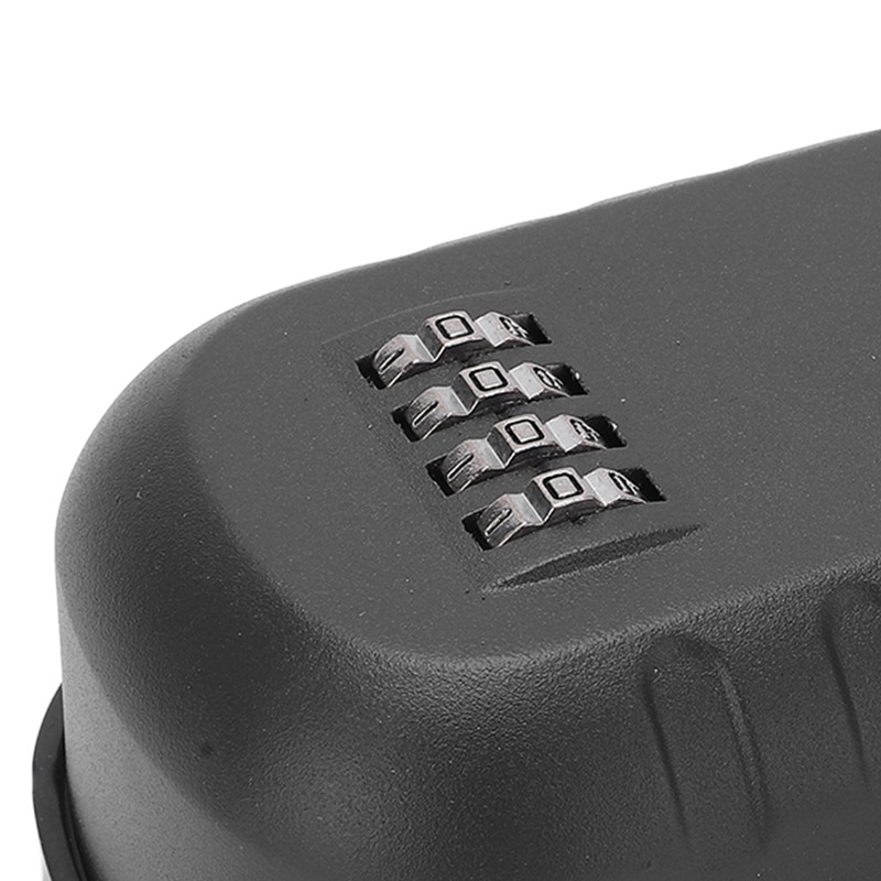 4 Digit Security Key Lock Box Wall Mount Portable Large