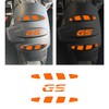Pack of 3 reflective stickers compatible with motorcycle R 1200