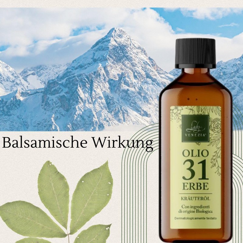 Lady Venezia, Oil 31 Herbal Oil 100ml Essential Oil Massage