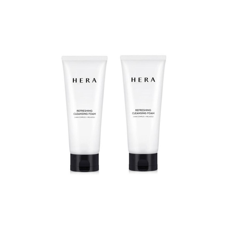 Hera Refreshing Cleansing Foam 160g +160g / 헤라 리프레싱 클렌징