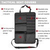 Dasiyoki Tactical Car Seat Back Organizer with Molle Panel Vehicle