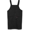 Edwin Apron, Adjustable Back Button, Plain, H-Shaped, Double Sided Pockets,