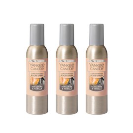 Yankee Candle Concentrated Air Freshener Room Spray, Odor Eliminator for Home, Bathroom, Tangerine & Vanilla, 1.5 Oz (Pack of 3)