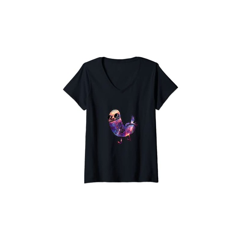 Women's Cosmic Galaxy Dickbutt T-Shirt | Dickbutt Dank Meme Shirt