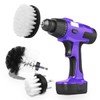 3PCS Car Detailing Drill Brush Set, Car Interior Power Scrubber