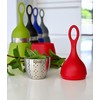 AdHoc INADHOC-TE09, Inoxidable, Rosso, Taglia Unica