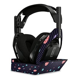 MightySkins Carbon Fiber Skin Compatible with Astro A50 Wireless Headphones + Base Station (Gen 4) - Bright Night Sky | Protective, Durable Textured Carbon Fiber Finish | Easy to Apply