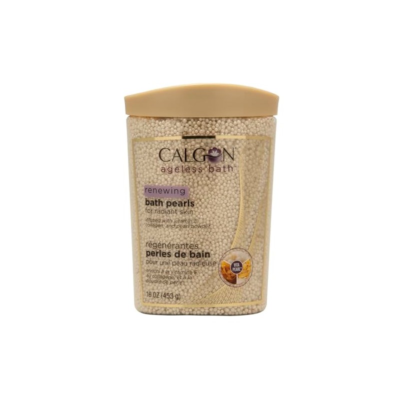 Calgon Ageless Bath Series Renewing Pearls (16-Ounce)