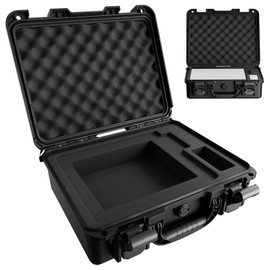 Rantxiny Starlink Mini Case with High-Density EVA Foam Insert, IP67 Waterproof Hard Protective Case for Satellite Dish & Accessories, Starlink-Compatible Travel Gear for Outdoor Camping Adventures