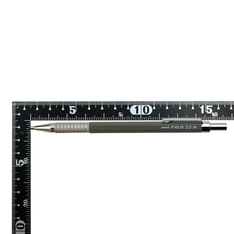 Uni Mechanical Pencil, Field, 2.0mm, Red Lead (M207001P.15)