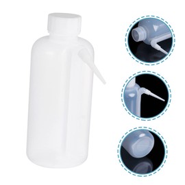 2 Piezas Botella De Lavado De Tubería Lateral Botella Exprimible De Laboratorio Botella De Lavado De Laboratorio Botella De Enjuague El Plastico Una Pieza Frascos