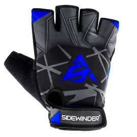 Sidewinder Workout Weight lifting Gloves Breathable Workout Gloves for Men and Women Gel Padded Shock-Absorbing Extra Grip Palm Protection Fingerless Exercise Gloves for Cycling Gym Climbing Training