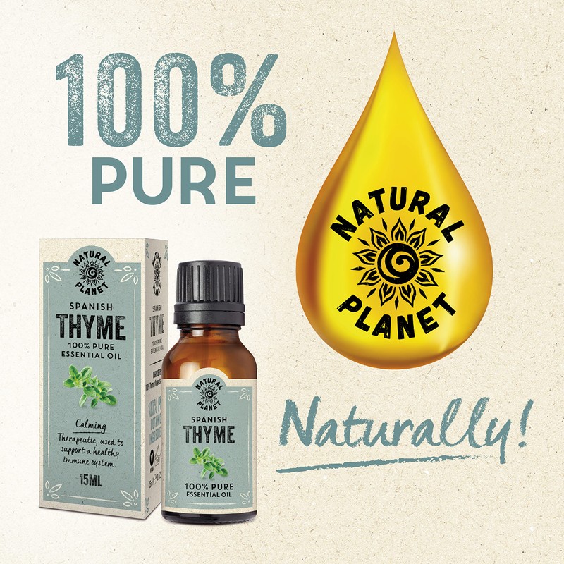 Natural Planet Spanish Thyme Essential Oil 15ML Natural 100% Pure