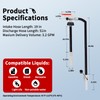 Fuel Transfer Pump (3.2GPM) with Auto-Stop Sensor, 51" Hose Automatic