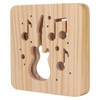 LED Night Light Unique Guitar Hollow Design 3D Wooden Night
