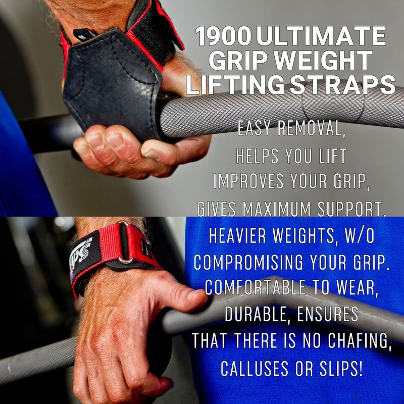 Schiek Model 1900 Ultimate Grip (Red, Medium)