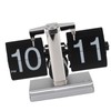 Retro Digital Flip Down Clock Battery Powered Flip Desk Clock