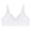 Glamorise Women's Plus-Size Minimizer Bra, White, 36 H