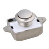 RDEXP 26mm Opening Hole Pearl Nickel Keyless Push Button Cabinet
