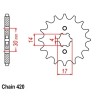JT Sprockets 2010-2025 KAWASAKI KLX110 KLX 110 NEW 13/38 JT
