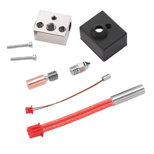 Asixxsix Sprite Extruder Heater Block Kit, 0.4mm High Temperature 300℃
