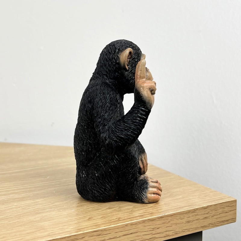 Alfie Francis 12cm Tall Small Peace Hand Sign Gesture Monkey
