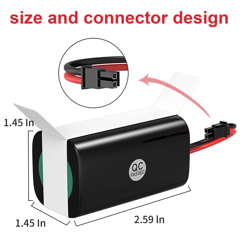 Replacment battery for Eufy Robovac LR20, LR30 Hybrid+,L35 Hybrid+,T2996011