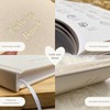 MeinBaby123® Linen Pregnancy Diary with Gold Engraving, Pregnancy Diary, Pregnancy