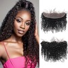 Deep Wave Human Hair Bundles (16 inch, 1 Lace Frontal