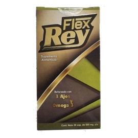 Ultradvance Flex Rey 30 Cápsulas Reforzado Con 3 Ajos Sabor Sin Sabor