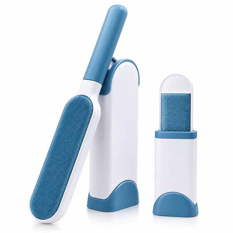 Reusable Pet Hair Remover Brush for Sofas, Carpets & Clothing