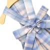 Plaid Dog Dress Bow Tie Harness Leash Set Breathable Soft