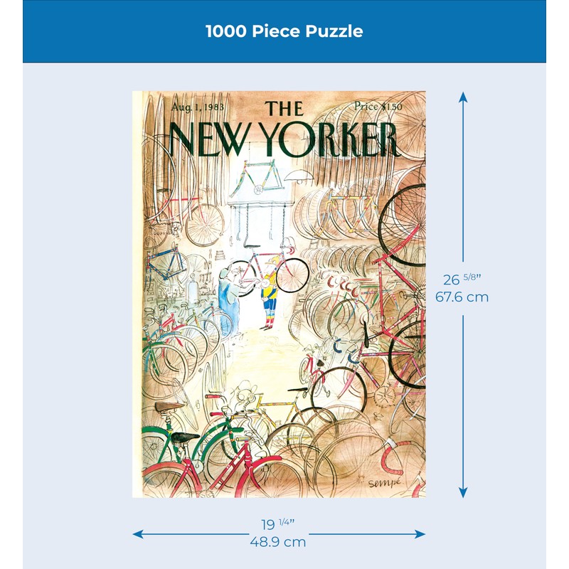 New York Puzzle Company - New Yorker Bicycle Shop -