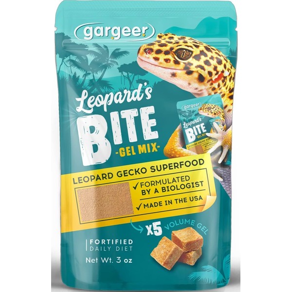 ERUULE Leopard Gecko Food 3Oz. Complete Gel Diet for Both
