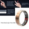 XUMIUZIY Smart Ring for Men Women, Fitness Tracker Ring with
