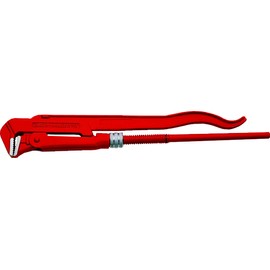 USAG 305 N 03050002 Pipe Wrench Swedish Pattern with Clamps Straight 90 Degree