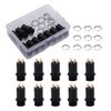 VooGenzek 10 PCS 3.5mm Mini Stereo Female Jack Socket Plug