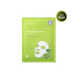 [Head office direct management] NEW Madeca Real Green Pore Mask Pore Care 5-Minute Cut / [본사직영] NEW 마데카 리얼 그린 포어 마스크  모공케어 5분 컷