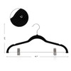 Hangerman Basic Hangers, Suede Hangers, Bottom Hangers, Non Slip Hangers,