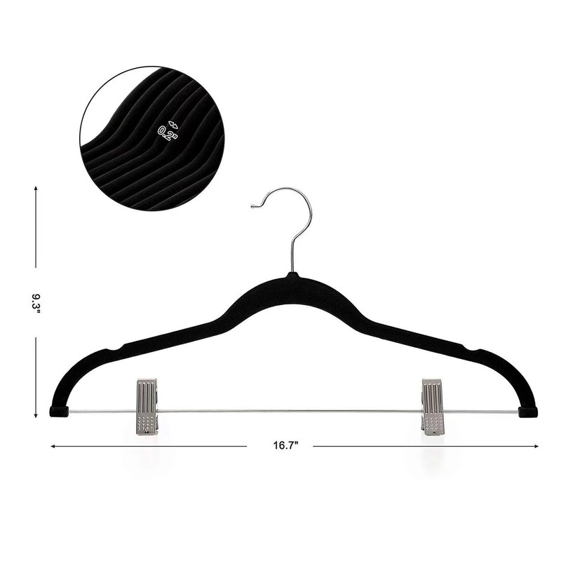 Hangerman Basic Hangers, Suede Hangers, Bottom Hangers, Non Slip Hangers,